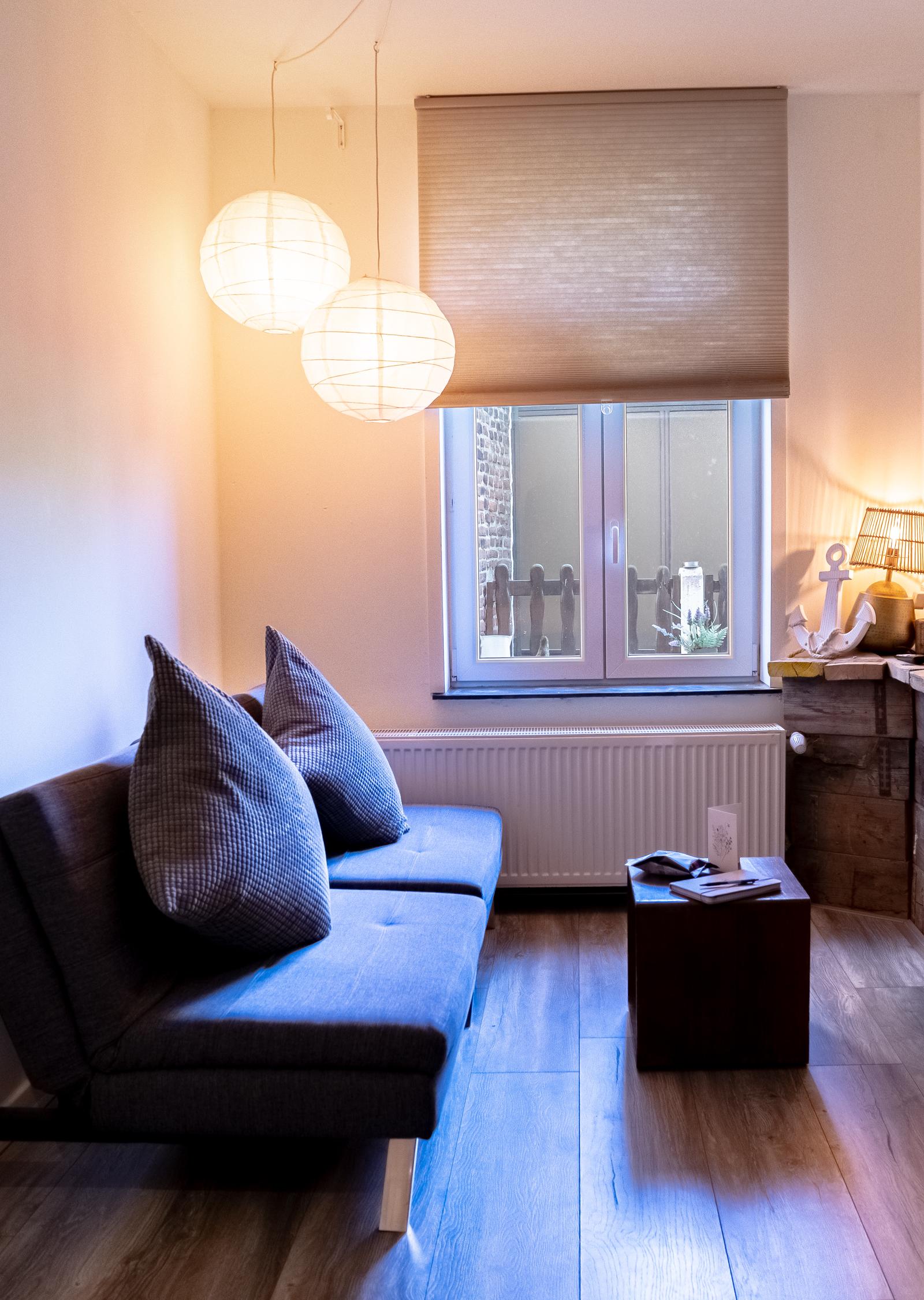 Interieur van de suites en vakantiehuizen van Maas Suites